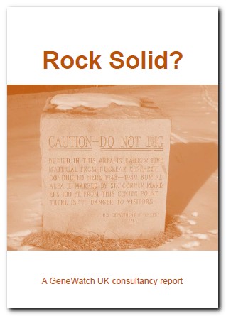 Rock Solid? A scientific review of geological disposal of high-level radioactive waste