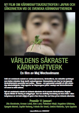 Filmpremiär Världens säkraste Kärnkraft