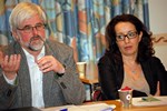 Olle Olsson och Saida Laârouchi Engström, SKB Olle Olsson och Saida Laârouchi Engström, SKB