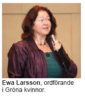 Ewa Larsson, Gröna kvinnor