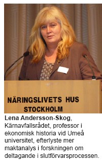 Lena Andersson-Skog, professor i ekonomisk historia vid Umeå Universitet
